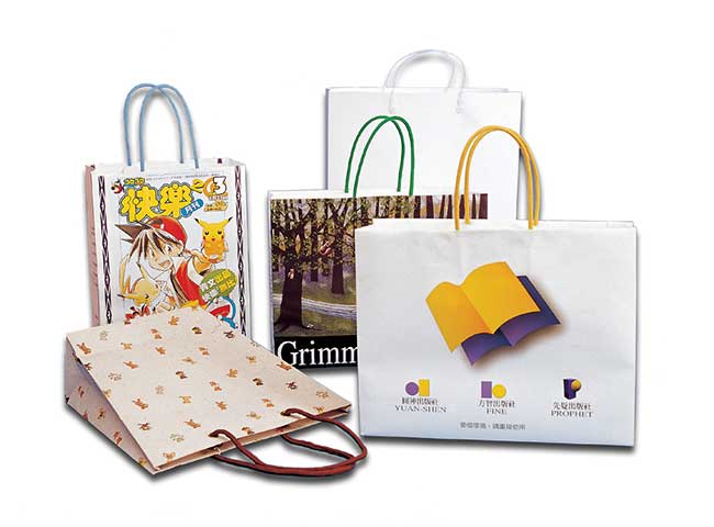 Nan Ya - Synthetic paper Application for Shopping Ppaper Bag. Nan Ya - Synthetic paper Application for Carry Bag.